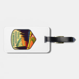 Baltimore & Annapolis Trail Colours Luggage Tag
