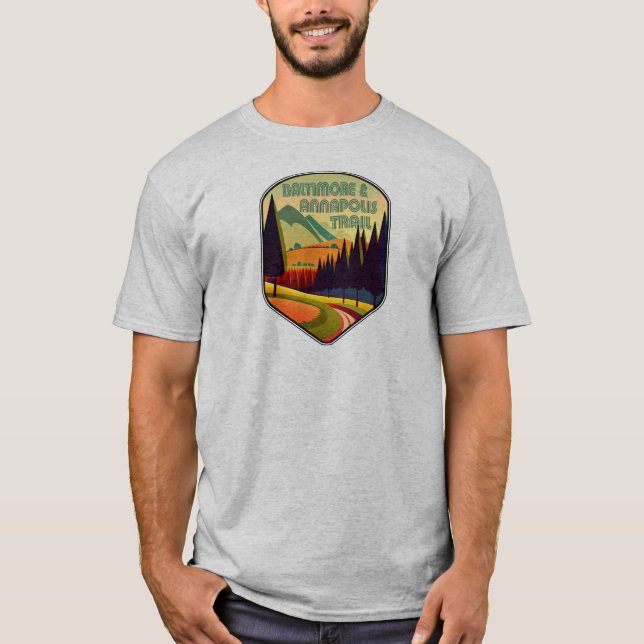 Baltimore & Annapolis Trail Colours T-Shirt (Front)