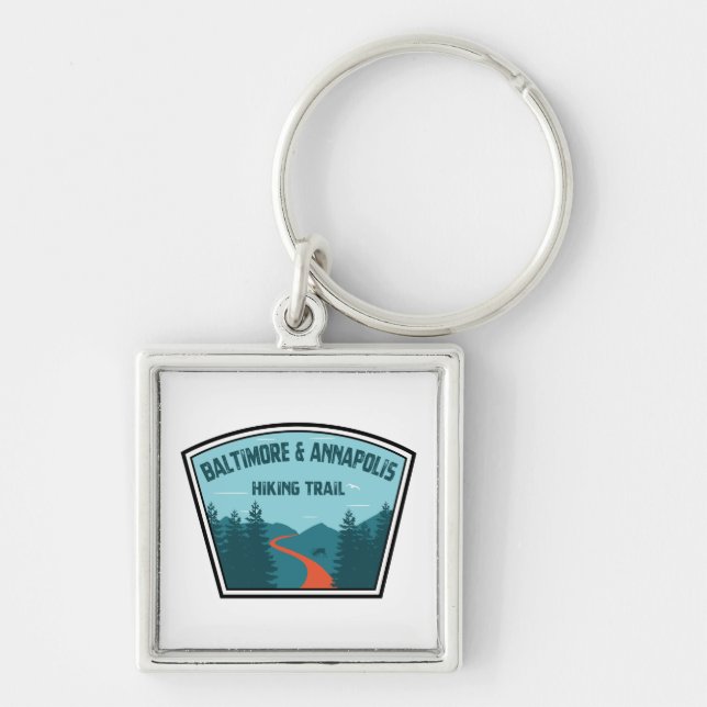Baltimore & Annapolis Trail Key Ring (Front)
