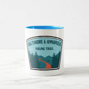 Baltimore & Annapolis Trail Two-Tone Coffee Mug