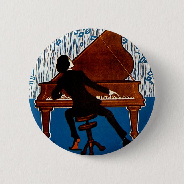Baltimore Blues 6 Cm Round Badge (Front)