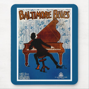 Baltimore Blues Mouse Mat