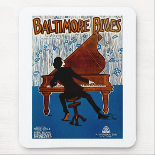 Baltimore Blues Mouse Mat