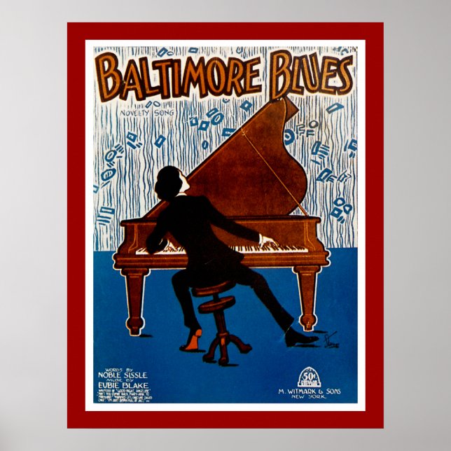Baltimore Blues Poster (Front)