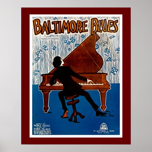 Baltimore Blues Poster (Front)