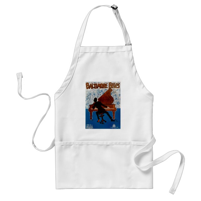 Baltimore Blues Standard Apron (Front)