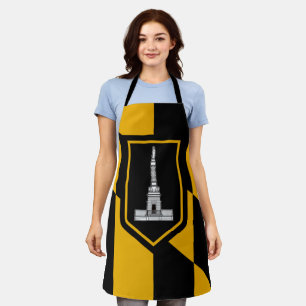 Baltimore City flag Apron