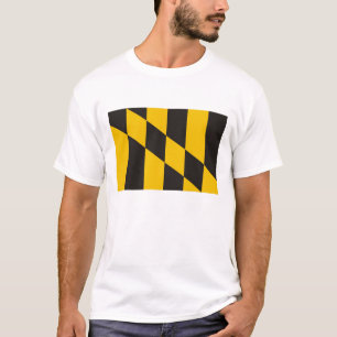baltimore city maryland usa country flag T-Shirt