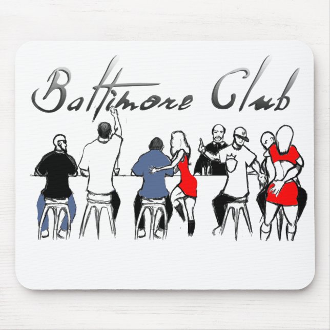 Baltimore Club Mouse Mat (Front)