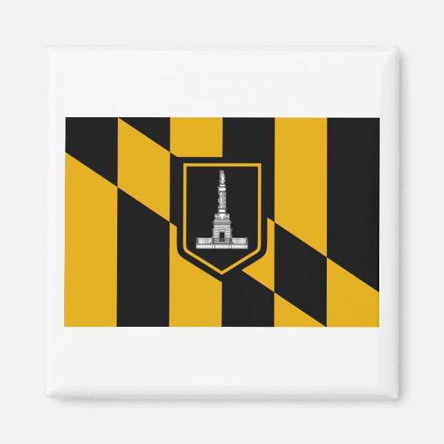 Baltimore Flag Magnet (Front)