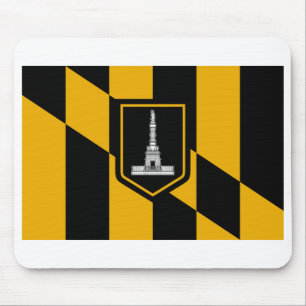 Baltimore Flag Mouse Mat
