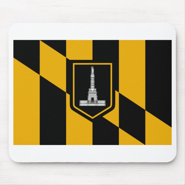 Baltimore Flag Mouse Mat (Front)