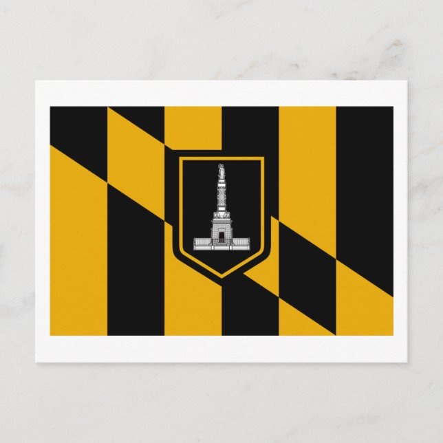 Baltimore Flag Postcard (Front)