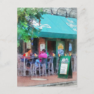 'Baltimore - Happy Hour In Fells Point': Fine Art Postcard