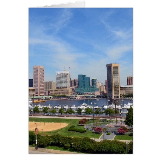 Baltimore Inner Harbour Card