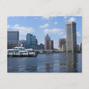 Baltimore Inner Harbour Postcard