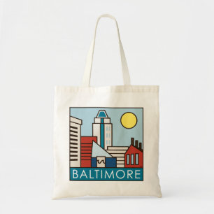 Baltimore Inner Harbour Tote Bag