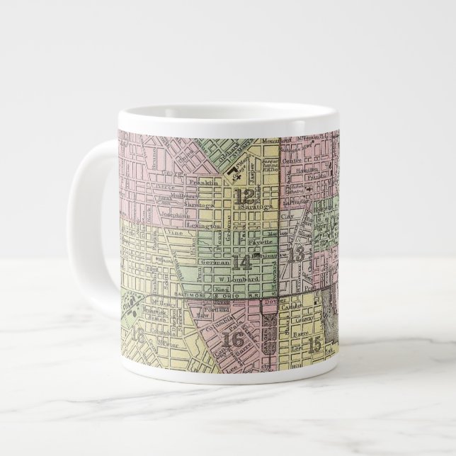 Baltimore Large Coffee Mug (Front Left)