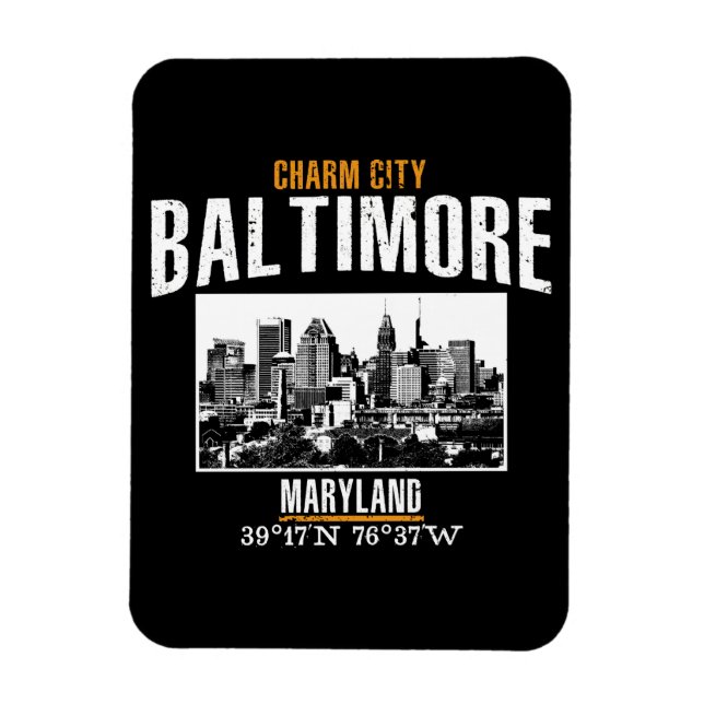 Baltimore Magnet (Vertical)