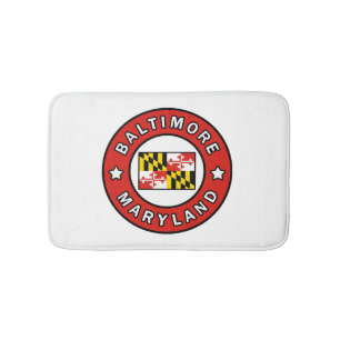 Baltimore Maryland Bath Mat
