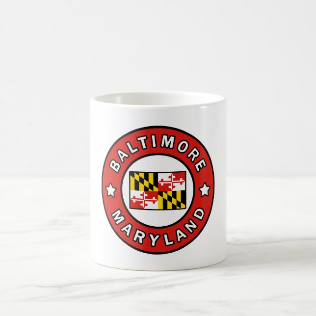 Baltimore Maryland Coffee Mug (Center)