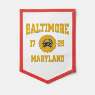 Baltimore Maryland College University Style  Pennant