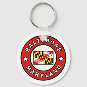 Baltimore Maryland Key Ring