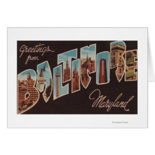 Baltimore, Maryland - Large Letter Scenes 3