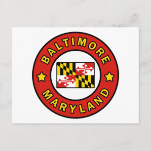 Baltimore Maryland Postcard