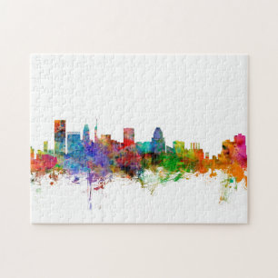 Baltimore Maryland Skyline Jigsaw Puzzle