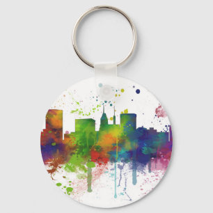 BALTIMORE MARYLAND SKYLINE KEY RING