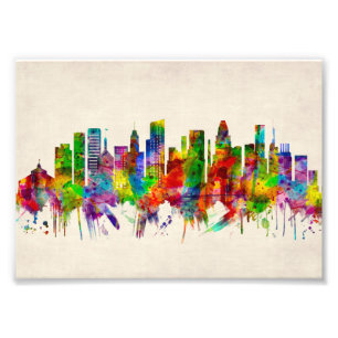 Baltimore Maryland Skyline Photo Print