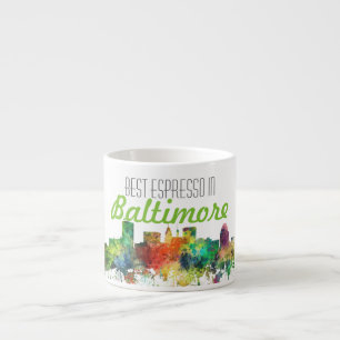 BALTIMORE MARYLAND SKYLINE SP - ESPRESSO CUP