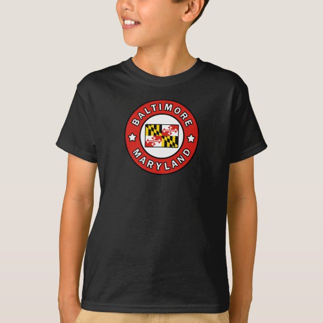 Baltimore Maryland T-Shirt (Front)
