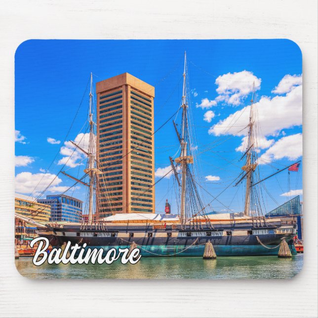 Baltimore, Maryland, United States Mouse Mat (Front)