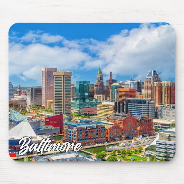Baltimore, Maryland, United States Mouse Mat (Front)