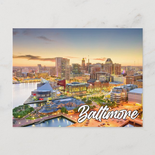 Baltimore, Maryland, United States Postcard (Front)