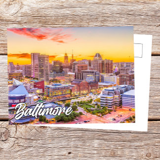 Baltimore, Maryland, USA Postcard