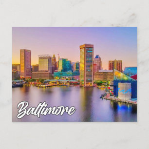 Baltimore, Maryland, USA Postcard