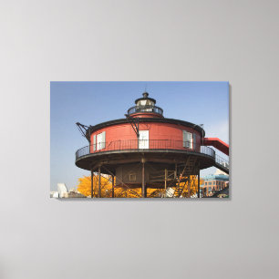 BALTIMORE, MARYLAND. USA. Seven-Foot Knoll Canvas Print