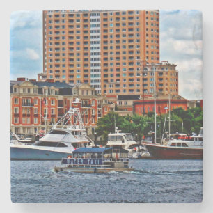 Baltimore MD - Inner Harbor Water Taxi Stone Coaster