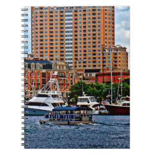 Baltimore MD - Inner Harbour Water Taxi Notebook