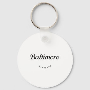 Baltimore MD Key Ring