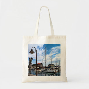 Baltimore MD - Marina Near Fells Point Tote Bag