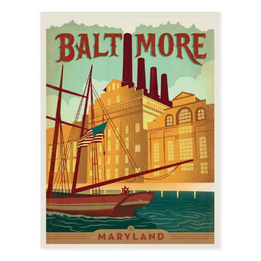 Image of Baltimore, MD Postcard