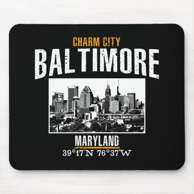 Baltimore Mouse Mat (Front)