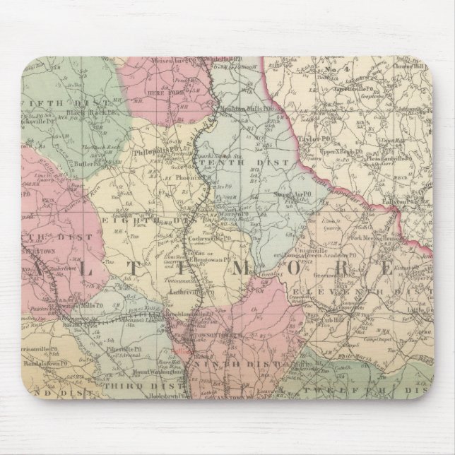 Baltimore Mouse Mat (Front)
