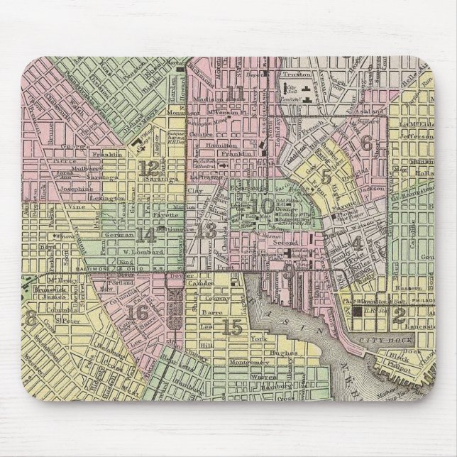 Baltimore Mouse Mat (Front)