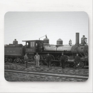 Baltimore & Ohio (B&O) Railroad Engine 932 Mouse Mat