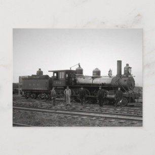 Baltimore & Ohio Railroad Engine # 932 - Vintage Postcard